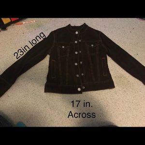 Dark brown corduroy jacket